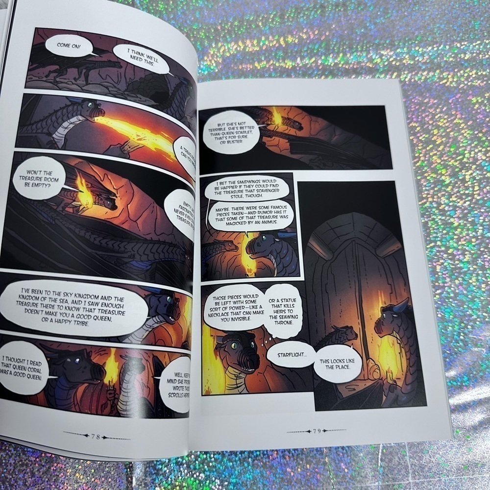 Wings of Fire: Book Four The Dark Secret (The Graphic Novel #4) Tui T Sutherland - Picture 6 of 11